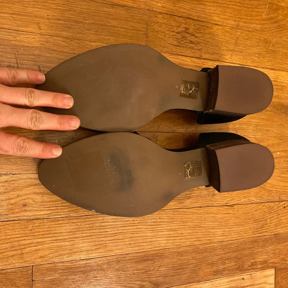 SALE : Jeffrey Campbell black suede loafers. - Picture 4 of 5